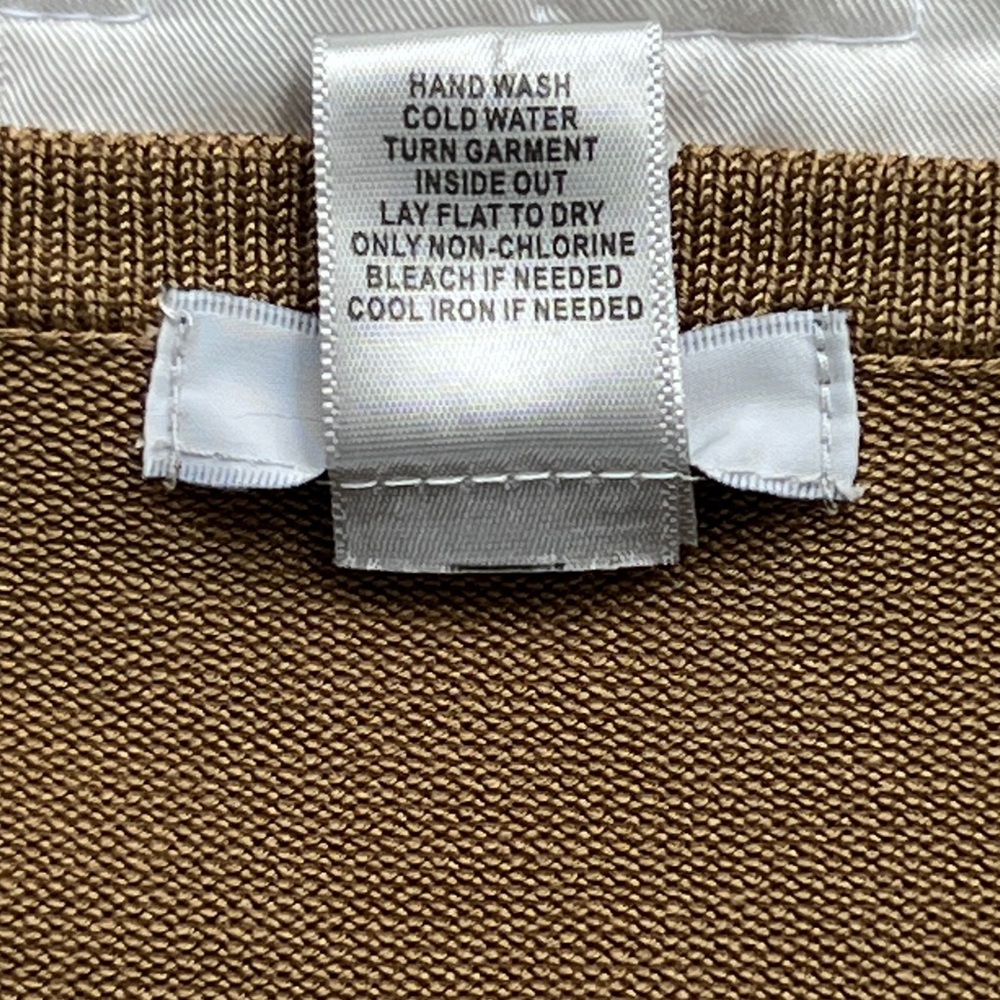 Cach’e Women’s Gold Viscose Stretch Sweater size Small - Picture 12 of 12